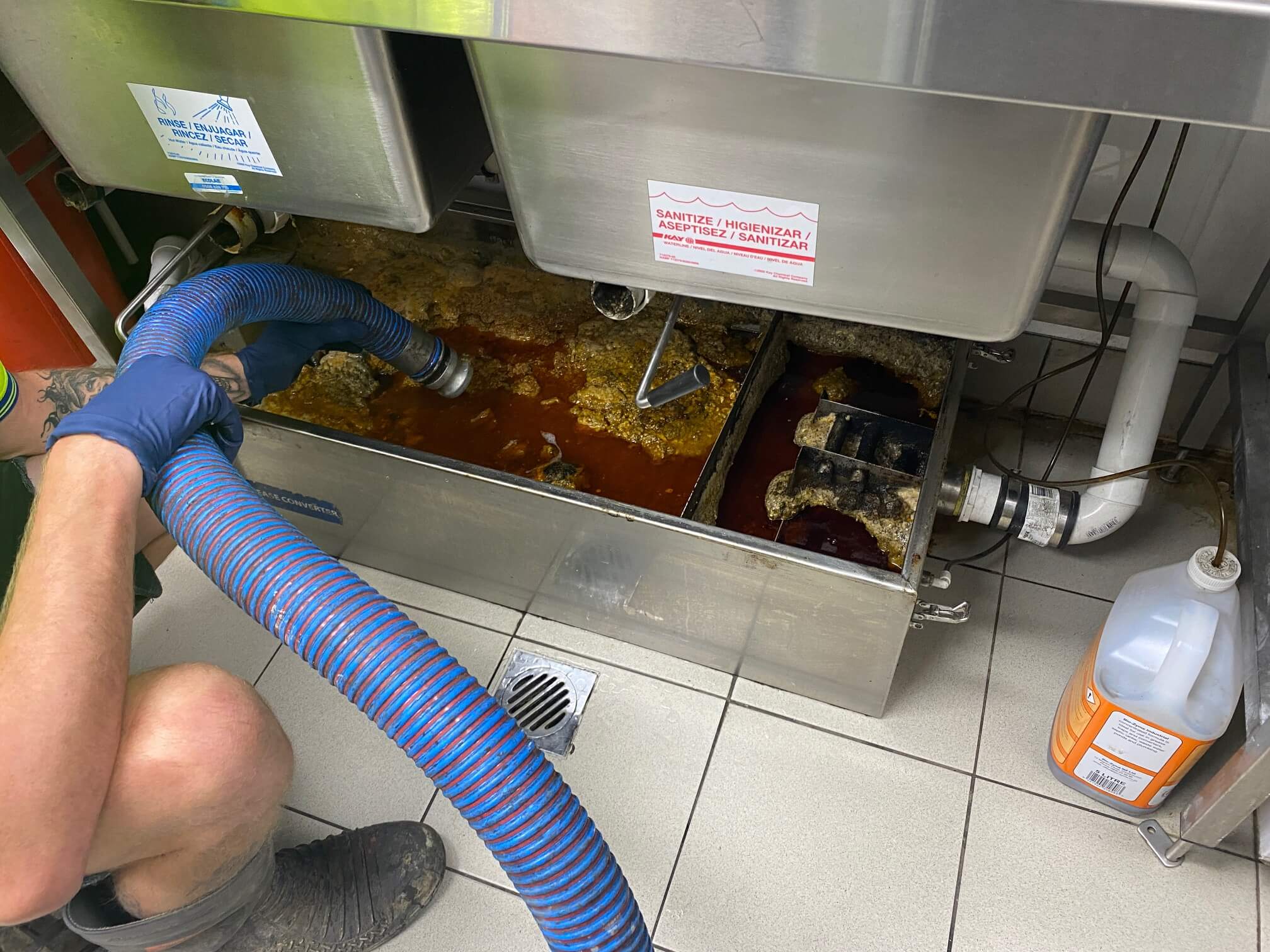 Grease Trap Cleaning in Pickerington